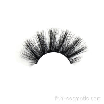 Cils faux vison en gros 25mm extensions 5d slik faux cils